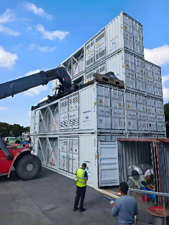 平高南非集裝箱儲能項目